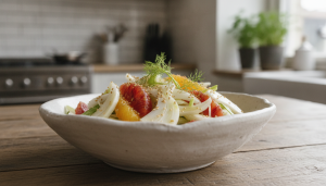 découvrez une salade fraîche et audacieuse alliant fenouil cru, sésame et orange. une recette saine et pleine de saveurs à adopter sans attendre pour vos repas légers.