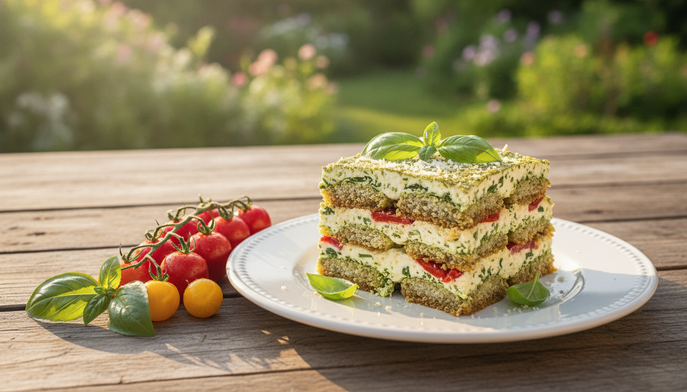 découvrez le tiramisu salé, une recette fraîche et originale avec deux ingrédients essentiels pour vous rafraîchir pendant les fortes chaleurs.