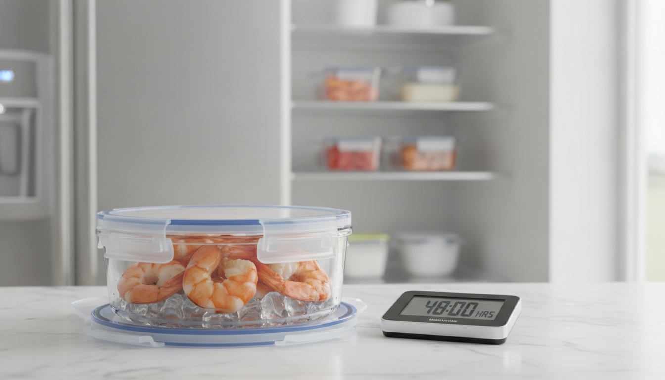 découvrez nos conseils pratiques pour bien conserver vos crevettes cuites, avec les durées de stockage idéales pour garantir fraîcheur et sécurité alimentaire.