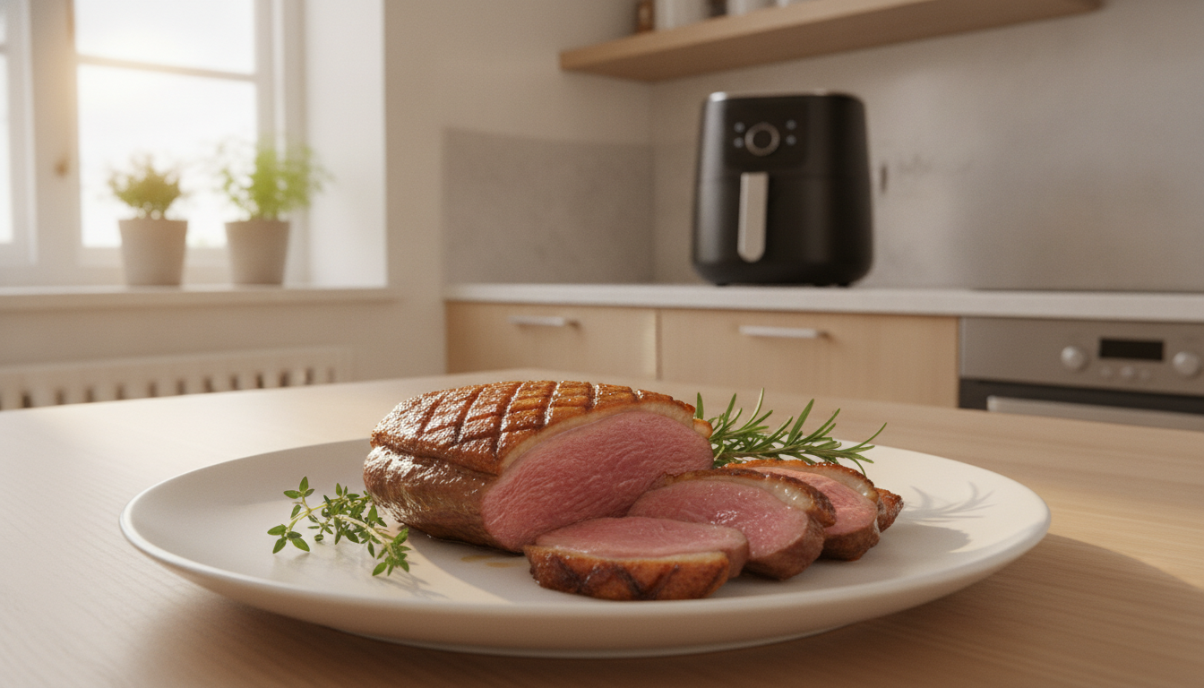 découvrez comment préparer un magret de canard fondant et savoureux à l'air fryer, tout en gardant votre cuisine fraîche cet été grâce à nos astuces simples et efficaces.