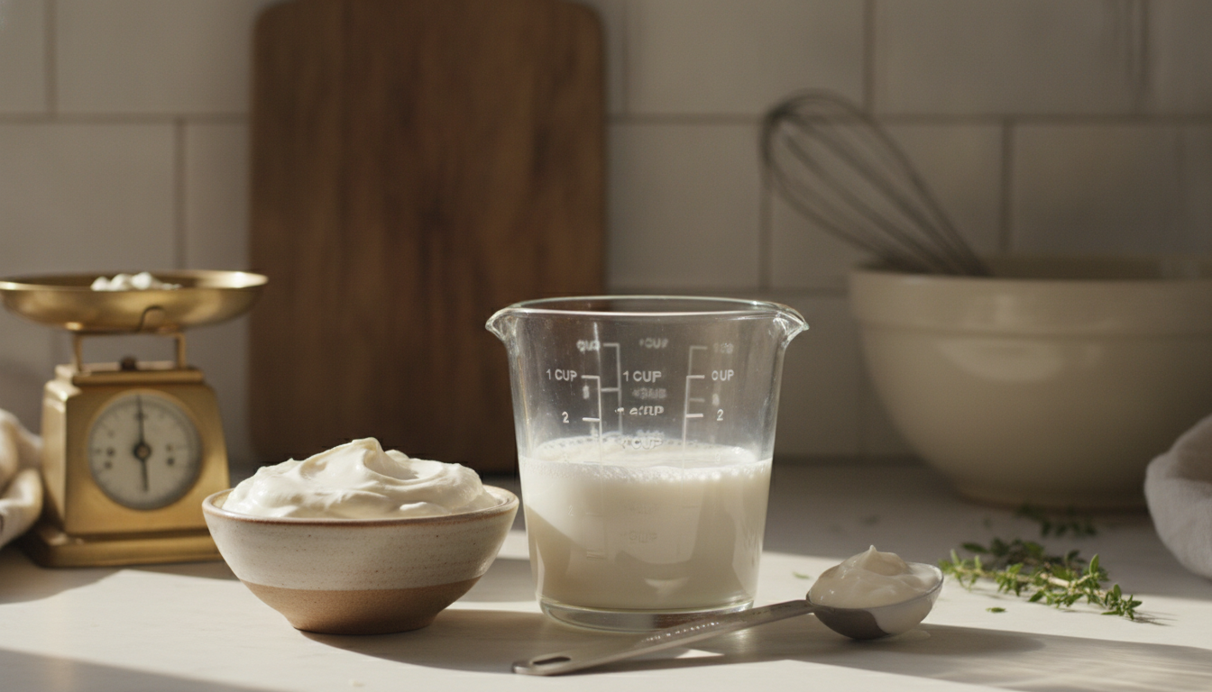 découvrez comment remplacer facilement la crème liquide par du lait dans vos recettes grâce à nos conseils pratiques et aux proportions idéales pour un résultat parfait.