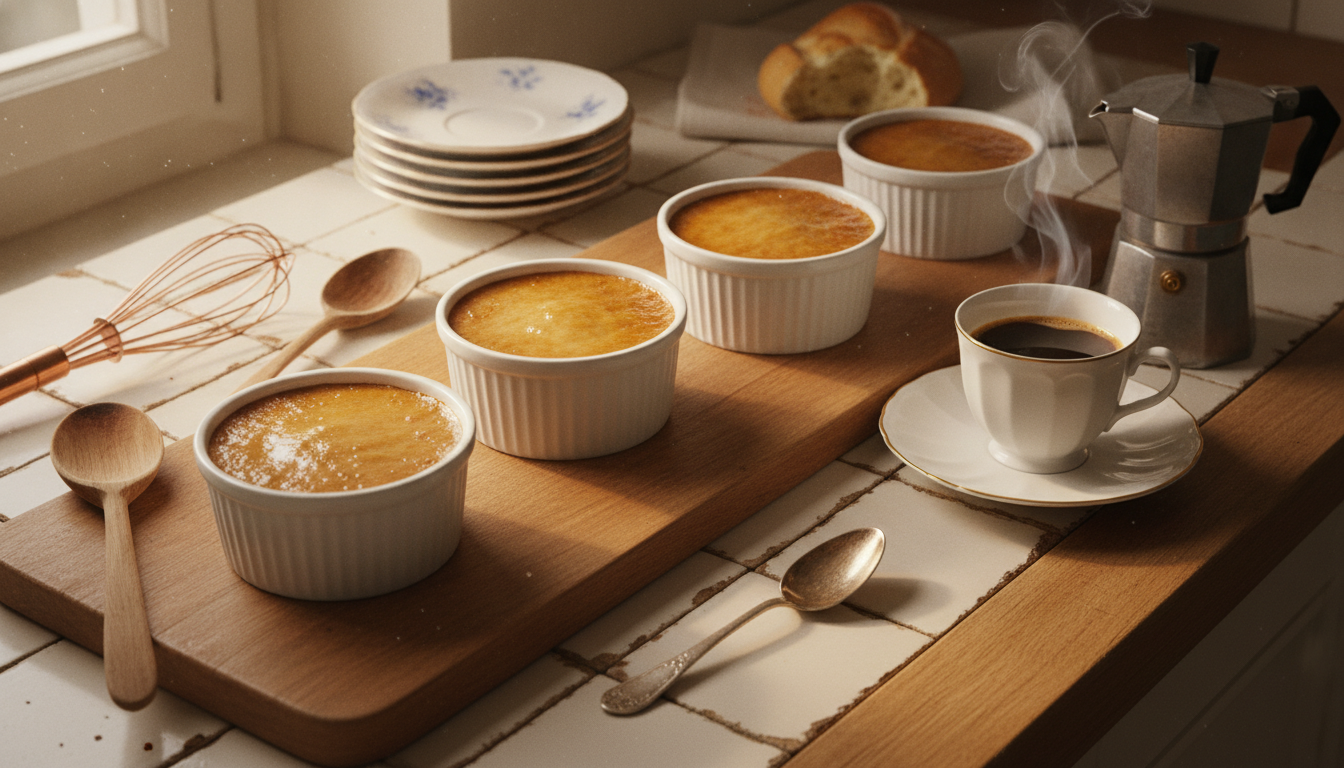 découvrez la recette gourmande et fondante de la crème café à l'ancienne, un dessert traditionnel de grand-mère qui ravira vos papilles à chaque cuillerée.