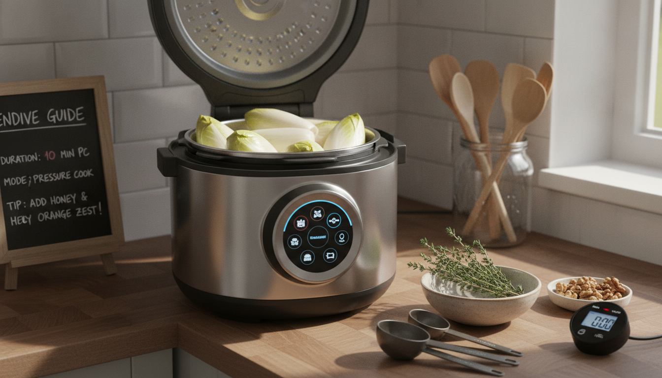 découvrez notre guide complet pour cuire les endives au cookeo : astuces, durée de cuisson, et modes pour réussir ce légume facilement et rapidement.