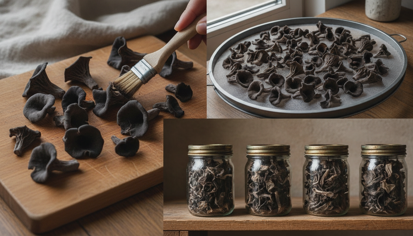 découvrez notre guide complet pour préserver la trompette de la mort avec des techniques et astuces essentielles pour garantir sa fraîcheur et sa saveur.