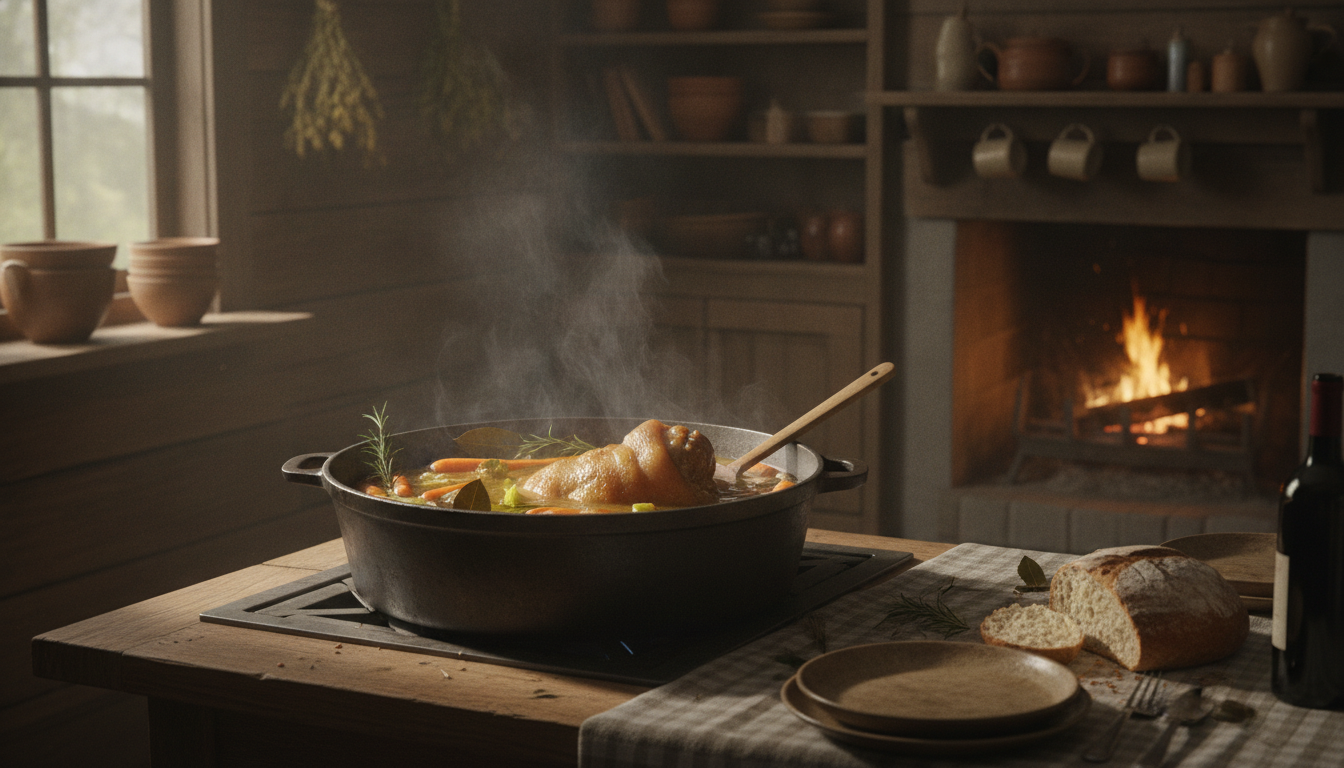 découvrez les meilleures techniques de cuisson et les durées idéales pour préparer un jarret de porc demi-sel savoureux et parfaitement assaisonné.