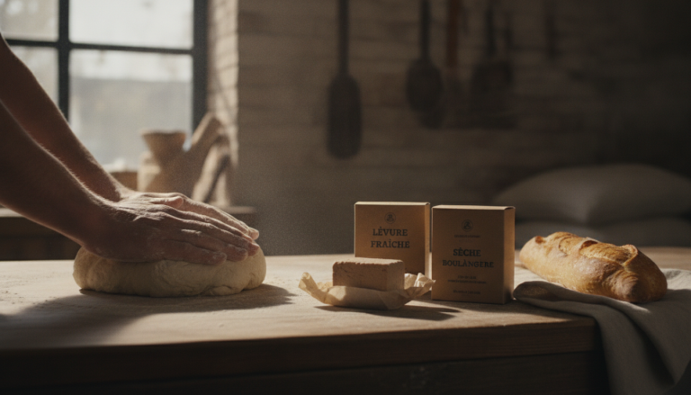 découvrez notre guide complet sur la levure fraîche et la levure sèche, incluant un tableau de conversions pratiques pour réussir toutes vos recettes de boulangerie avec précision.