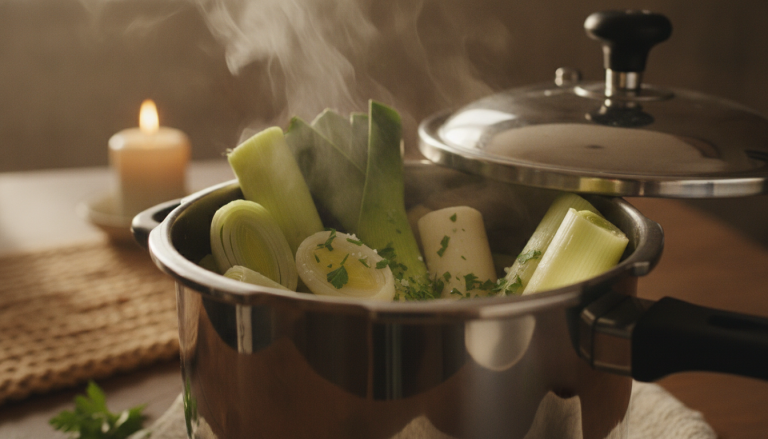 découvrez comment maîtriser la cuisson des poireaux à la cocotte-minute grâce à nos astuces essentielles et aux temps de cuisson parfaits pour un résultat savoureux et rapide.