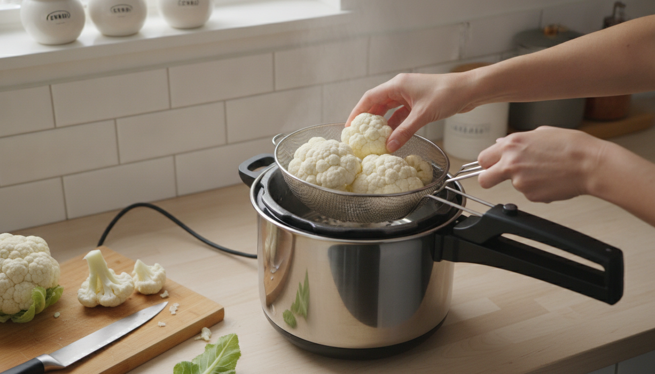 découvrez comment maîtriser la cuisson du chou-fleur à la cocotte-minute avec notre guide complet, incluant la durée idéale et des conseils pratiques pour un résultat parfait à chaque fois.