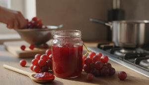 apprenez à préparer une délicieuse gelée de raisins rouges maison grâce à notre recette simple et facile à réussir. suivez nos conseils pour un résultat parfait à chaque fois.