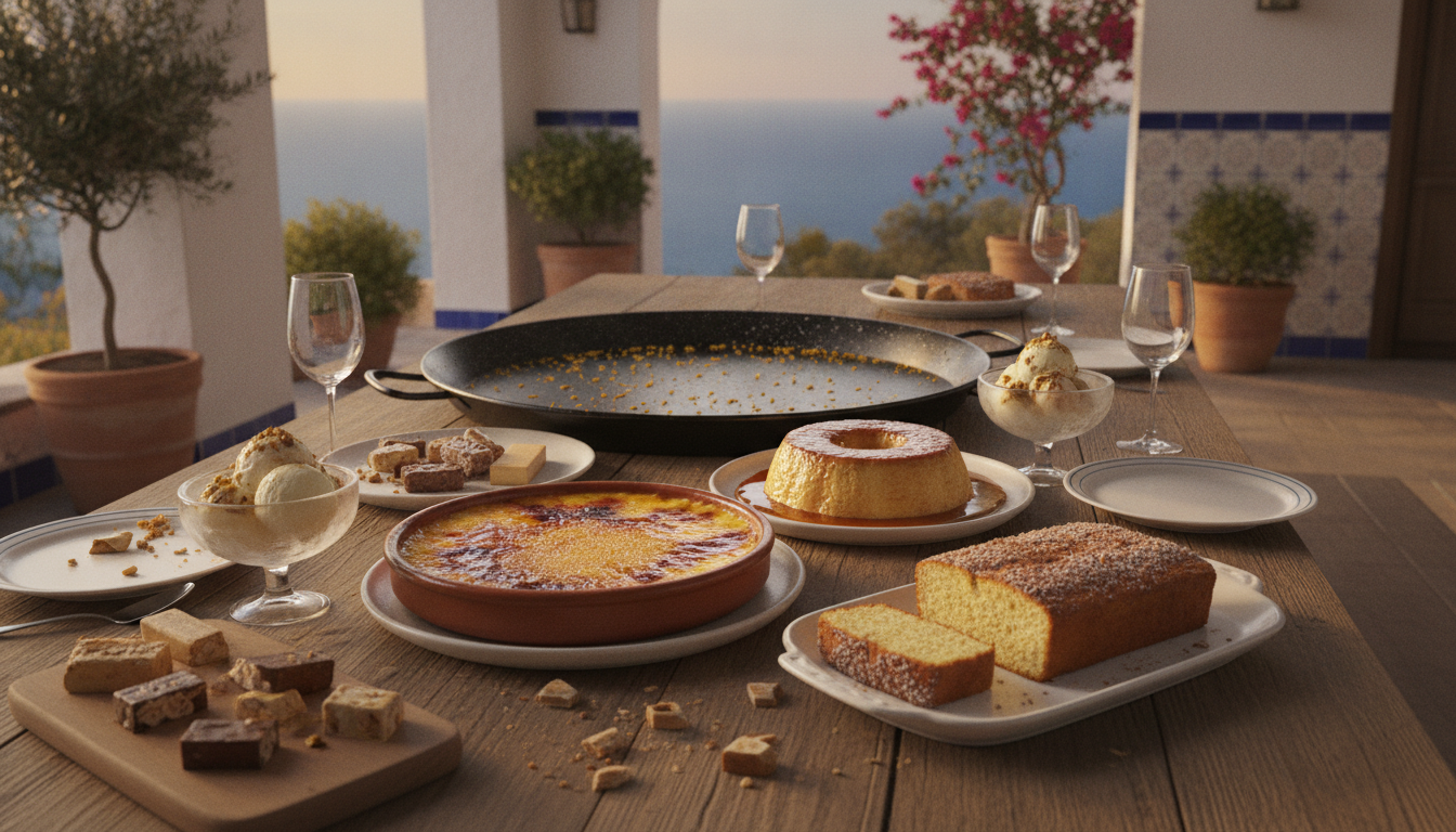 découvrez nos suggestions gourmandes et originales de desserts pour terminer parfaitement votre repas autour d'une paella.