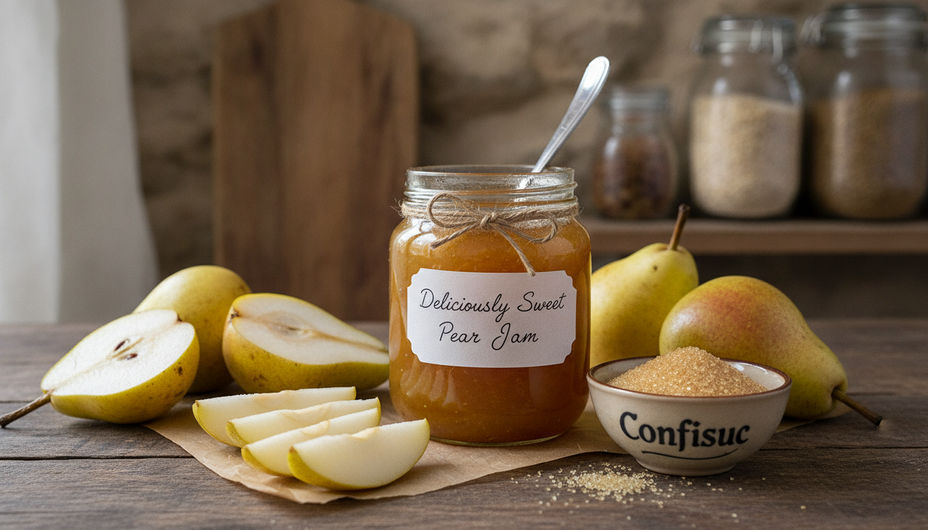 découvrez notre recette facile et inratable de confiture de poires délicieusement sucrée au confisuc, pour un résultat savoureux et parfait à chaque fois.