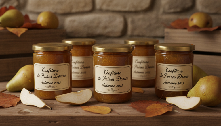 découvrez notre recette facile et inratable de confiture de poires délicieusement sucrée au confisuc, parfaite pour un petit-déjeuner gourmand et maison.