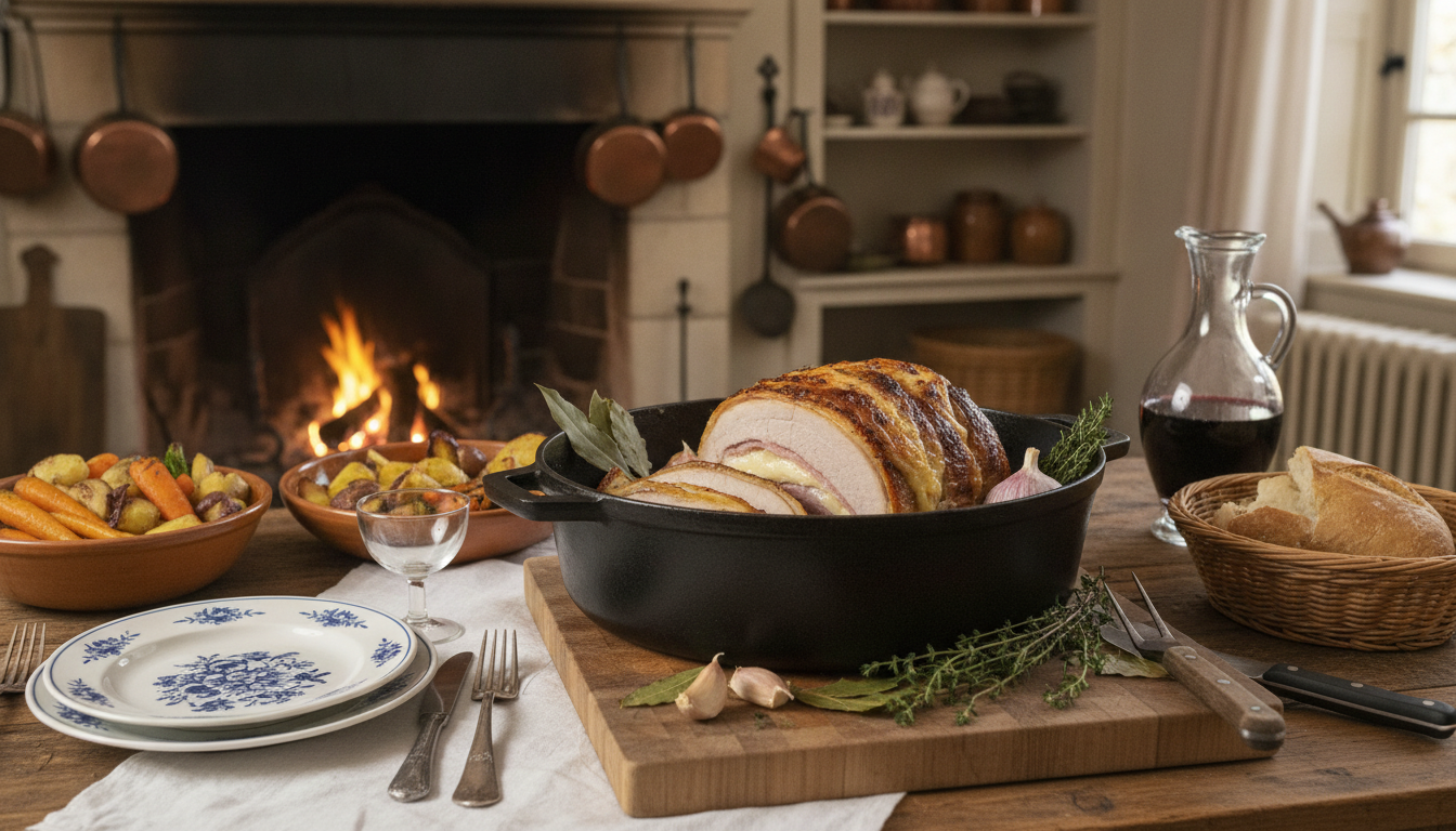 découvrez notre guide complet pour réussir un rôti de porc orloff en cocotte en fonte, avec une recette délicieuse et une cuisson fondante à chaque fois.