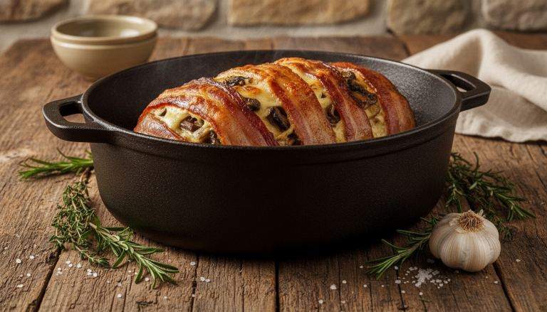 découvrez notre guide complet pour réussir un rôti de porc orloff fondant en cocotte en fonte, avec des astuces de cuisson parfaite et une recette détaillée.