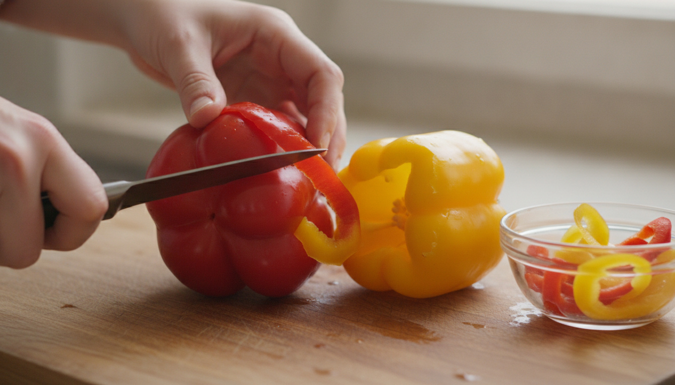 découvrez des techniques simples et efficaces pour enlever facilement la peau des poivrons, et profitez pleinement de leur saveur dans vos recettes.