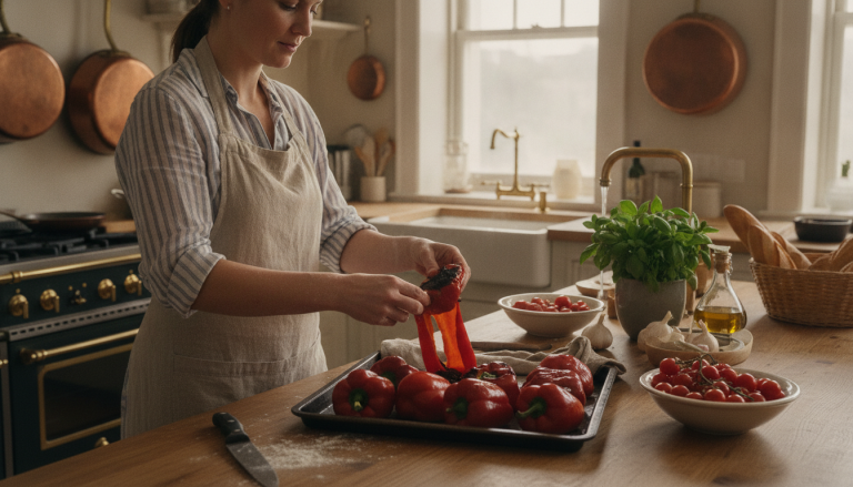découvrez des techniques simples et efficaces pour enlever facilement la peau des poivrons, et profitez pleinement de leur saveur dans vos préparations culinaires.