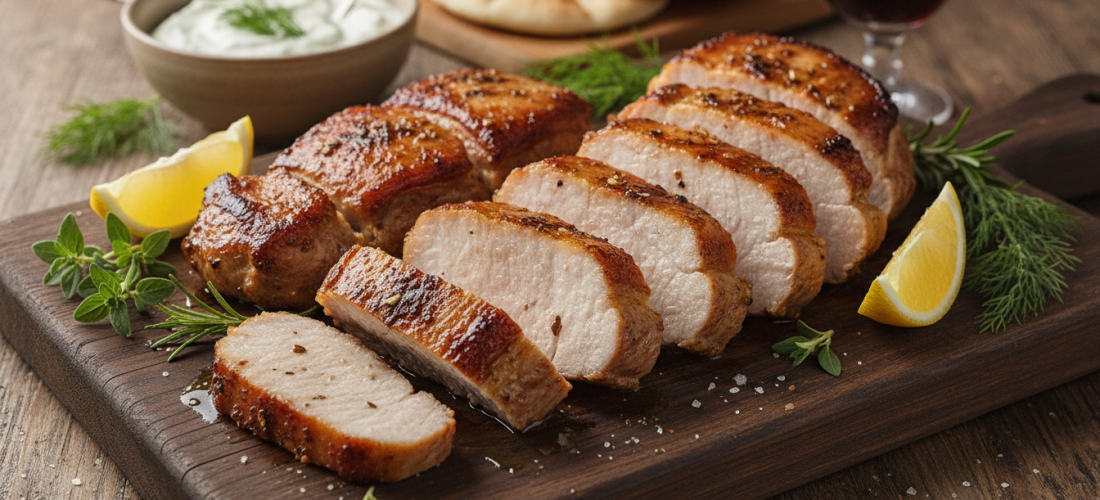 découvrez le secret grec pour une viande de porc tendre et juteuse : dites adieu au porc sec grâce à cette méthode traditionnelle et savoureuse.