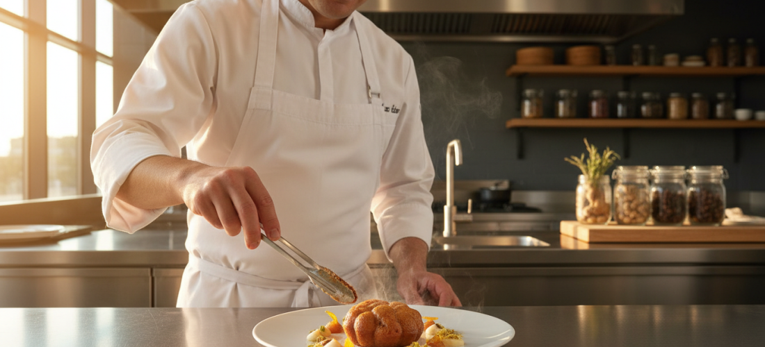 découvrez comment ce chef innovant transforme les recettes traditionnelles grâce à un pain d’épices vapeur alliant douceur et originalité pour une expérience gustative unique.