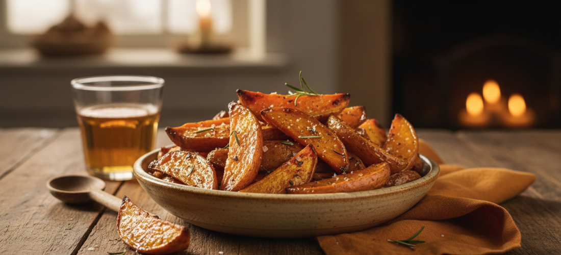 découvrez comment ces patates douces dorées deviennent la star de votre repas dès qu'elles arrivent à table, apportant saveur et chaleur à chaque bouchée.