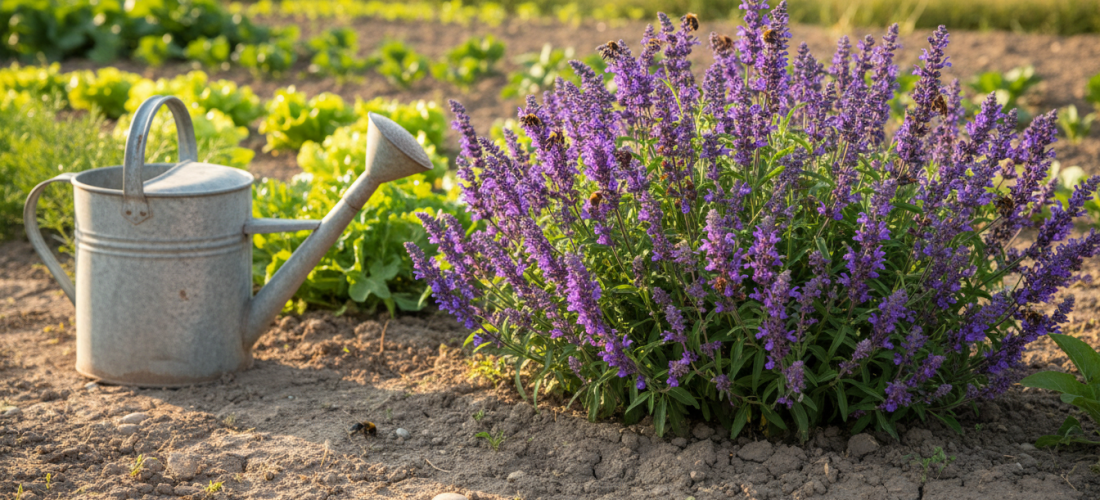 découvrez cette vivace idéale pour les jardins secs, qui attire plus d'abeilles que la lavande tout en nécessitant peu d'arrosage, parfaite à planter près du potager.