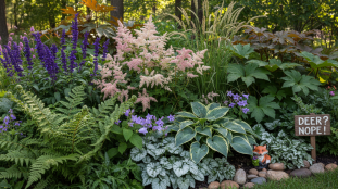 protégez votre jardin des chevreuils avec 11 plantes vivaces d’ombre qu’ils évitent. transformez vos espaces dévorés en un havre de verdure élégant et résistant.