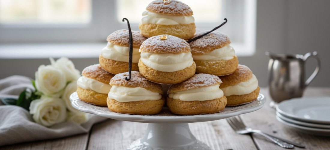 découvrez notre recette de chou à la crème aérienne, un dessert délicieux et facile à préparer qui ravira vos papilles.