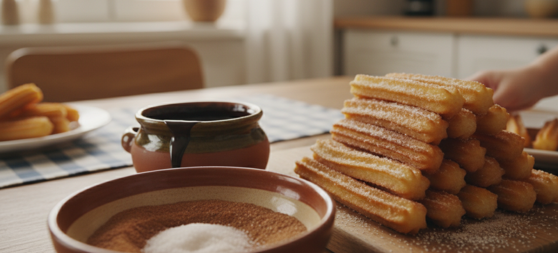 découvrez la recette des churros maison fumants, un goûter convivial et gourmand qui ravit petits et grands. facile à réaliser, parfait pour partager un moment de plaisir en famille.