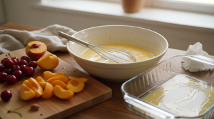 découvrez le clafouflan, le dessert tendance qui combine à merveille la douceur du flan et la gourmandise du clafoutis. facile à préparer, il ravira tous vos invités avec son goût irrésistible.