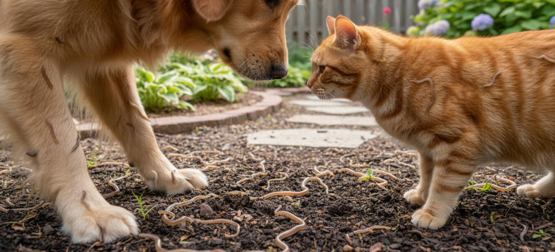 découvrez comment les chiens et les chats contribuent à la propagation des vers plats invasifs de jardin en jardin, impactant la biodiversité locale et les écosystèmes.