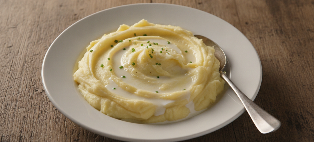 découvrez comment sublimer votre purée en remplaçant le lait par de la crème liquide pour une texture onctueuse et un goût riche et gourmand.