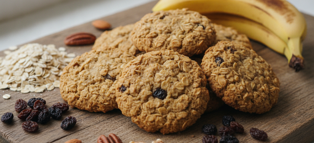 découvrez une recette rapide et saine de cookies aux flocons d’avoine, sans beurre ni sucre, avec seulement 3 ingrédients faciles à trouver. parfaits pour une collation équilibrée et gourmande !