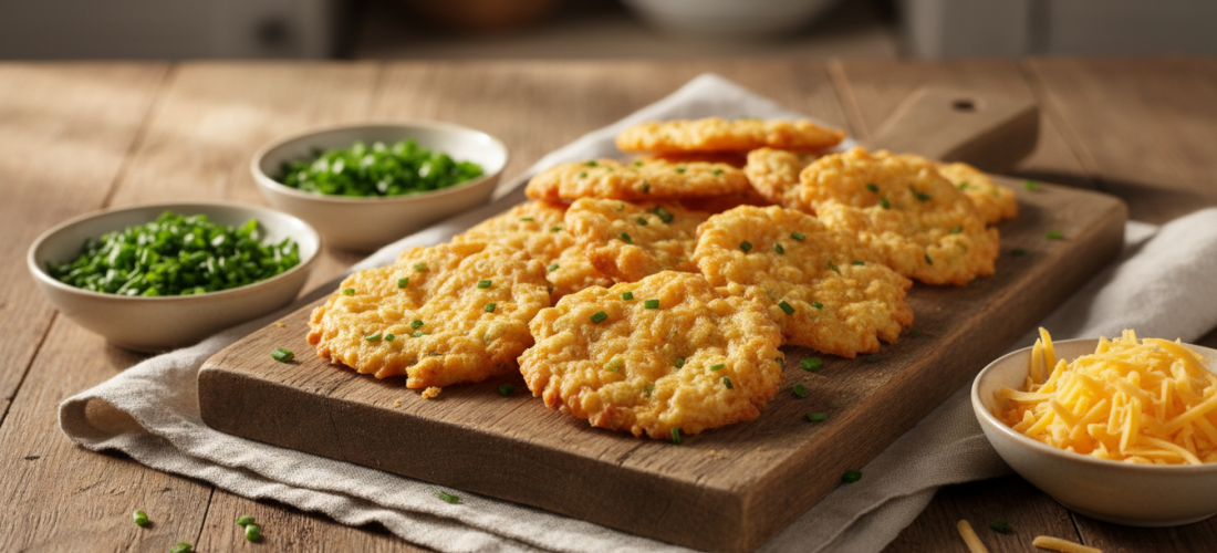 découvrez notre recette incontournable de crackers maison au fromage et à la ciboulette, parfaits pour un apéritif savoureux et facile à préparer.