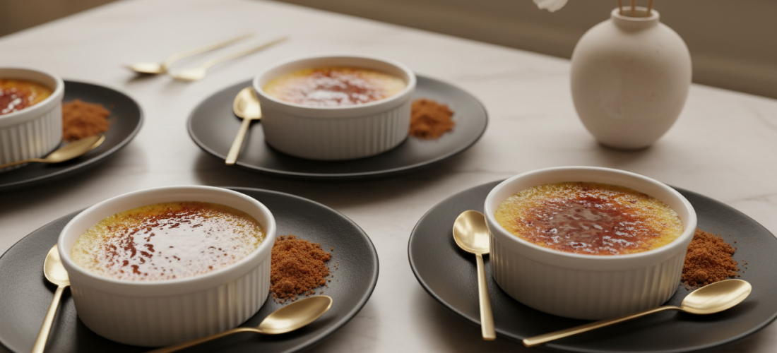 découvrez notre recette rapide et gourmande de crème brûlée légère au spéculoos, un dessert parfait pour régaler vos papilles sans trop de calories.
