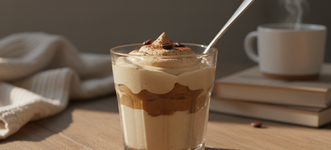 découvrez notre crème dessert au café express, une pause gourmande, fondante et veloutée, sans œuf, idéale pour un goûter révolutionnaire et savoureux.