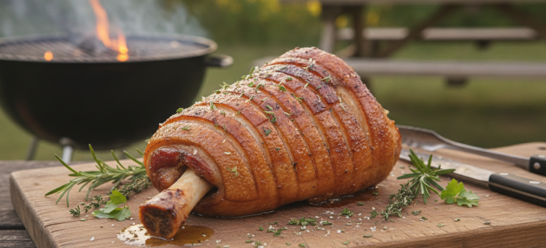 découvrez notre recette détaillée du cuissot de porcelet grillé au barbecue, avec les durées de cuisson et températures idéales pour un résultat tendre et savoureux.