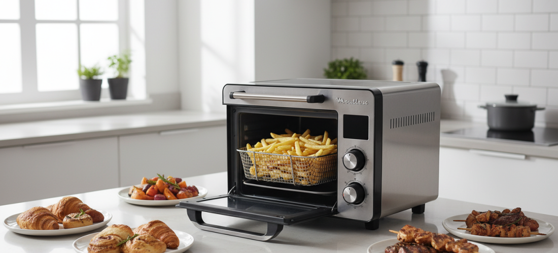 découvrez le four multifonction moulinex easy fry al605820, alliant performance et polyvalence pour une cuisson saine et rapide. idéal pour toutes vos recettes du quotidien.