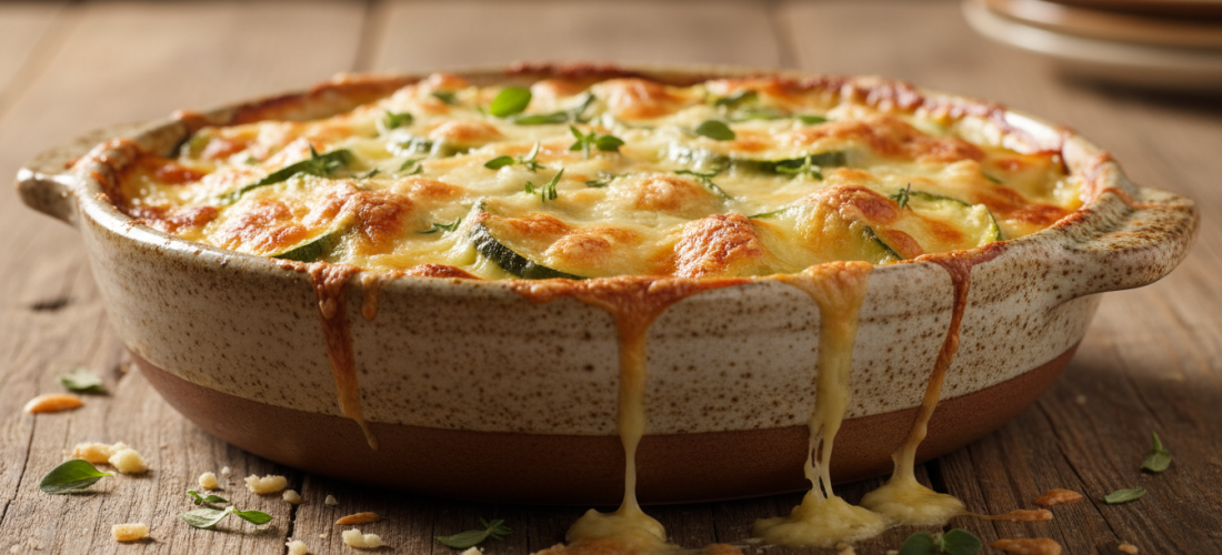 savourez ce gratin de courgettes fondant qui transforme vos légumes oubliés en un plat réconfortant et plein de gourmandise, parfait pour régaler toute la famille.