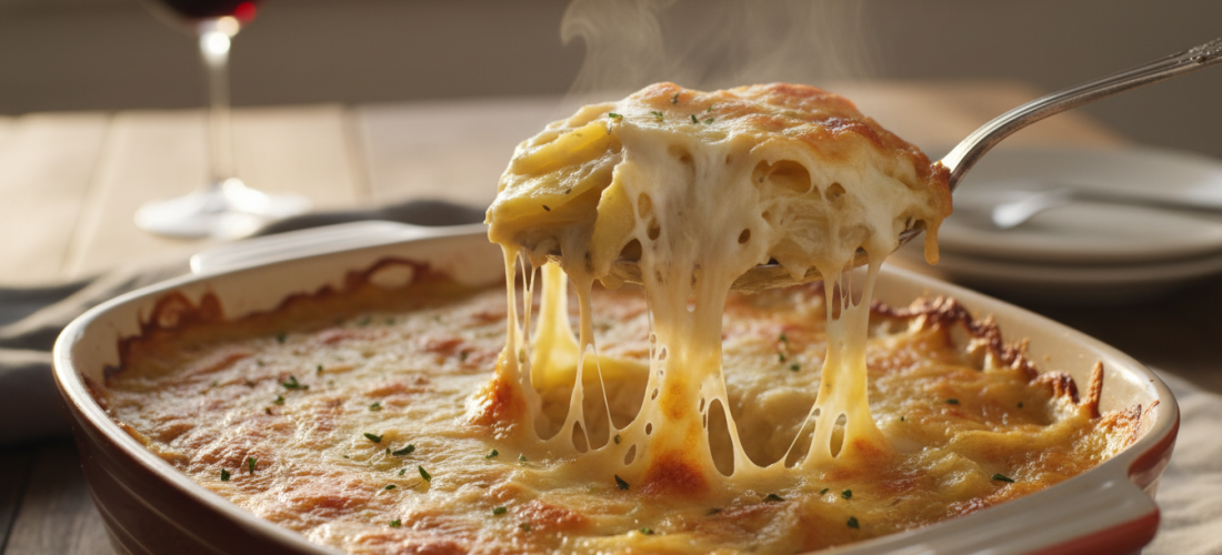 savourez ce gratin italien réconfortant, parfait pour réchauffer vos soirées d'hiver avec une explosion de saveurs à chaque bouchée.