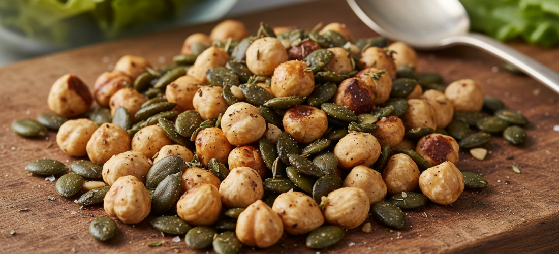 savourez une salade tiède de courge crue, croquante et subtilement parfumée à l’orange, pour une touche gourmande et fraîche qui prolonge la magie des fêtes.