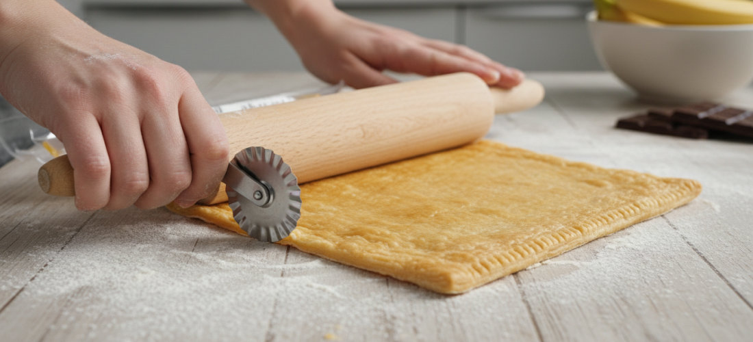 savourez une galette des rois moelleuse et gourmande, où la douceur de la banane rencontre l'intensité du chocolat. une alliance audacieuse et délicieuse à ne pas manquer !