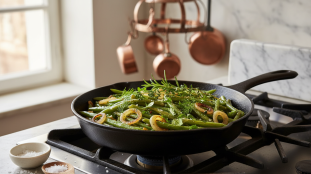 découvrez une méthode originale pour sublimer le goût des haricots verts, bien plus savoureuse que la cuisson traditionnelle à l'eau. apprenez à préparer des haricots verts délicieux et croquants qui raviront vos papilles.