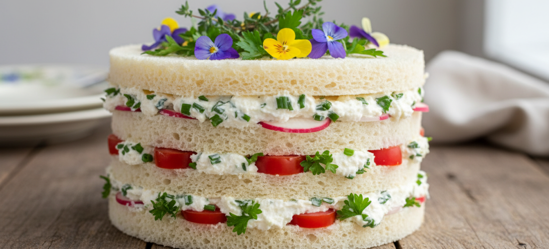 découvrez comment préparer un sandwich cake au chèvre gourmand et original, parfait pour vos entrées ou apéritifs. une recette simple et savoureuse à ne pas manquer !