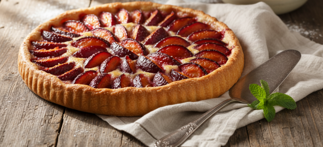 découvrez notre recette facile de tarte aux prunes maison, un dessert gourmand et naturel qui surpassera tous les desserts industriels. simple, rapide et délicieux !