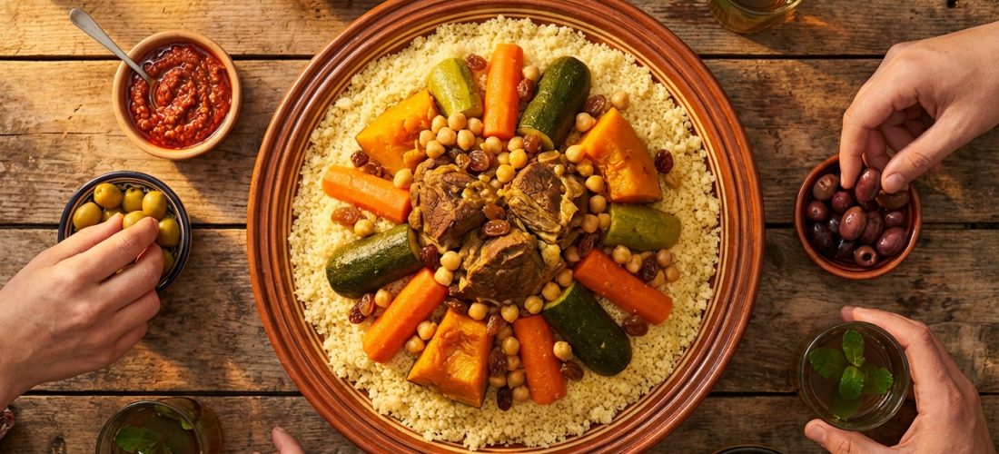 plongez dans l'histoire captivante et méconnue du couscous traditionnel, un plat emblématique riche en saveurs et en traditions.