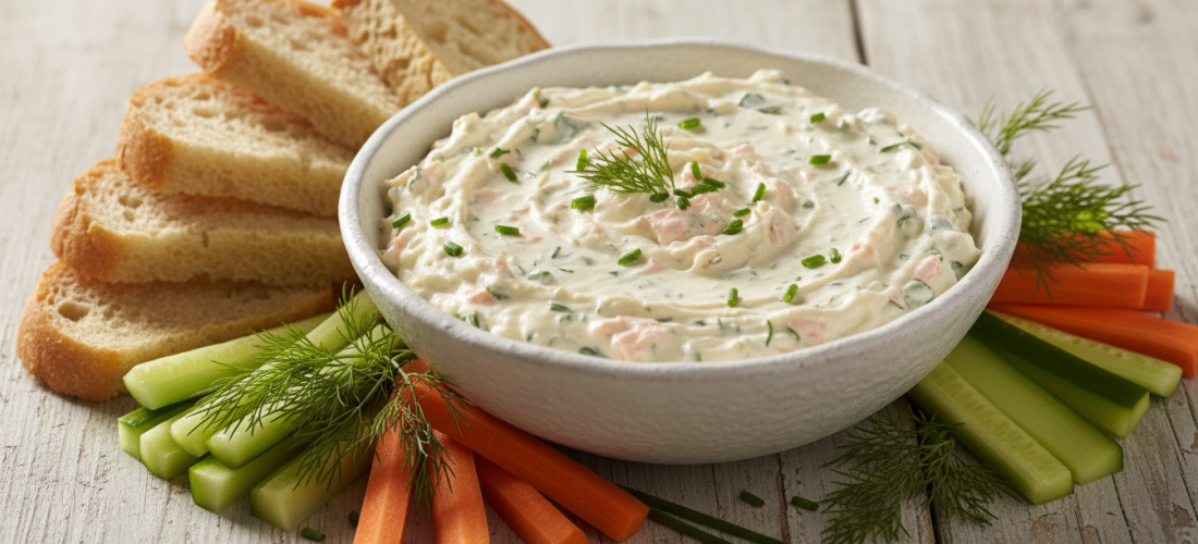 découvrez notre dip onctueux au saumon fumé et fromage de chèvre frais, parfait pour des apéritifs gourmands et raffinés. un délice crémeux à savourer en toutes occasions.