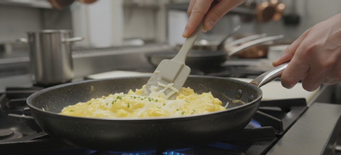 découvrez notre recette facile et gourmande de brouillade d’œufs au fromage, un délice onctueux à savourer à tout moment de la journée.