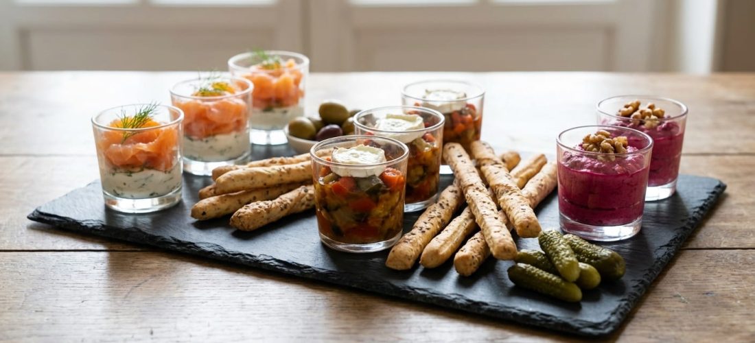 découvrez notre recette facile et gourmande de verrines aux crudités et fromage frais, idéale pour un apéritif sain et raffiné.