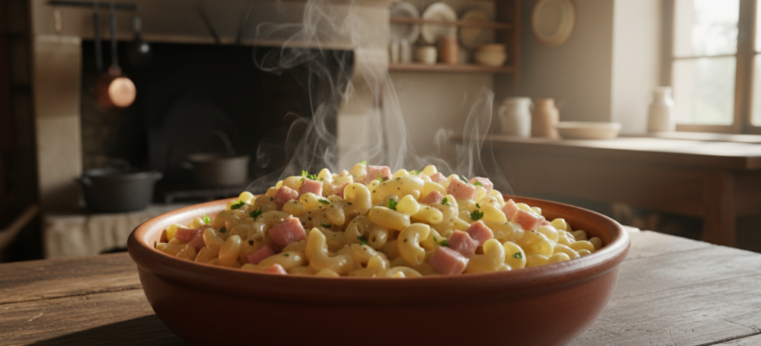 découvrez notre recette rapide et savoureuse de coquillettes au jambon, prête en seulement 20 minutes pour un repas délicieux et express.