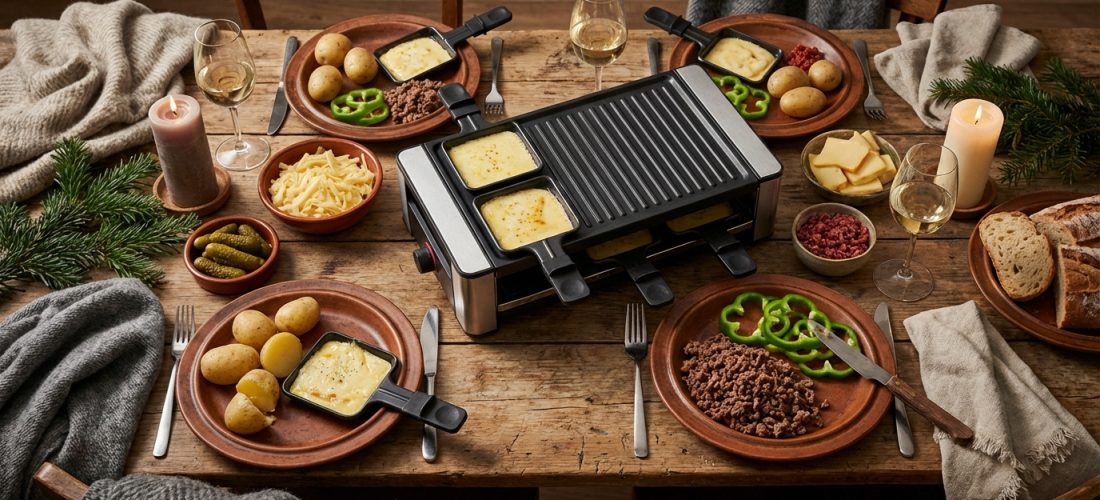 découvrez une recette originale de raclette revisitée avec du steak haché savoureux et des éclats croquants de poivron vert pour un délice fondant et plein de fraîcheur.