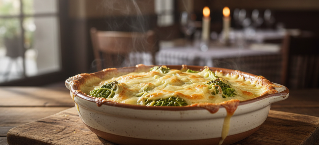 découvrez notre recette gourmande de gratin de chou au fromage à raclette, un délice fondant parfait pour régaler toute la famille.